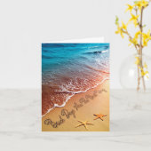 人生はビーチすべての行事 カード (黄色い花)