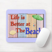 人生はビーチだ マウスパッド (マウス)