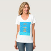 人生はビーチだ Tシャツ (正面フル)