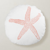 人生はビーチのクッション/枕 ラウンドクッション (正面)