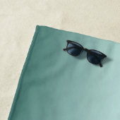 人生はビーチの文字が良カラフルい ビーチタオル (インサイチュ)