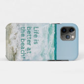 人生はビーチの波が良い Case-Mate iPhoneケース (裏面(横))