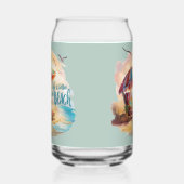 人生はビーチの海岸の美学に優れている ガラス缶 (右)