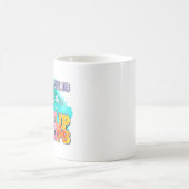 人生はビーチサンダルマグ コーヒーマグカップ (中央)