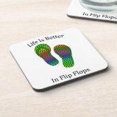 人生はビーチサンダル コースター (左側)