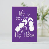 人生はビーチサンダル サンキューカード (スタンド正面)