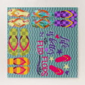 人生はビーチサンダル ジグソーパズル (横)