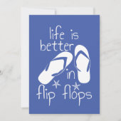 人生はビーチサンダル セーブザデート (正面)