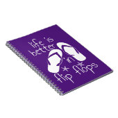 人生はビーチサンダル ノートブック (右側)