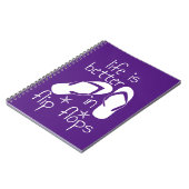 人生はビーチサンダル ノートブック (左側)