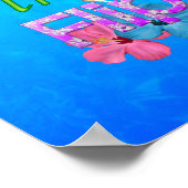 人生はビーチサンダル ポスター (角)