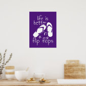 人生はビーチサンダル ポスター (キッチン)