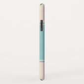 人生はビーチターコイズ砂で良い Case-Mate iPhoneケース (裏面/右)