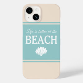 人生はビーチターコイズ砂で良い Case-Mate iPhone 14ケース