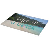 人生はビーチ カッティングボード (角)