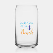 人生はビーチ ガラス缶 (正面)