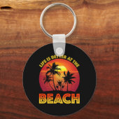 人生はビーチ キーホルダー (正面)