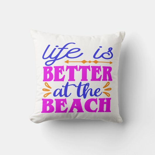 人生はビーチ クッション (正面)