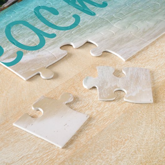 人生はビーチ ジグソーパズル (側面)