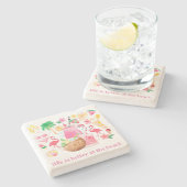 人生はビーチ ストーンコースター (横)