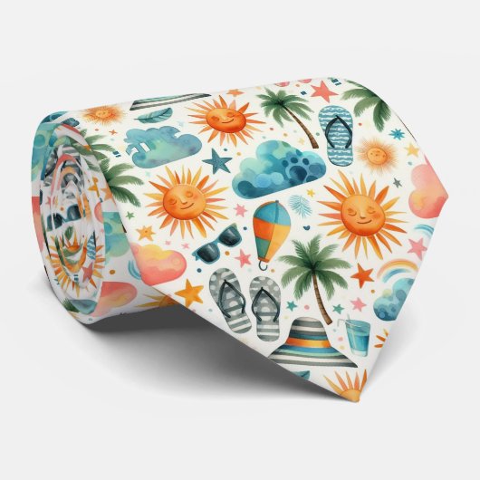 人生はビーチ ネクタイ (ロール)