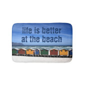 人生はビーチ バスマット (正面)