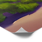 人生はビーチ |ビーチー引用文 ポスター (角)