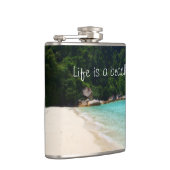 人生はビーチ フラスク (右)