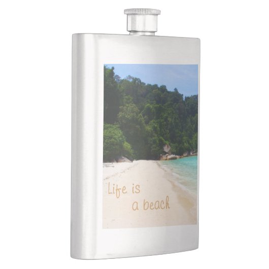 人生はビーチ フラスク (右)