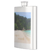 人生はビーチ フラスク (左)