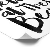 人生はビーチ ポスター (角)