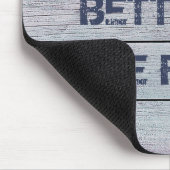 人生はビーチ マウスパッド (コーナー)