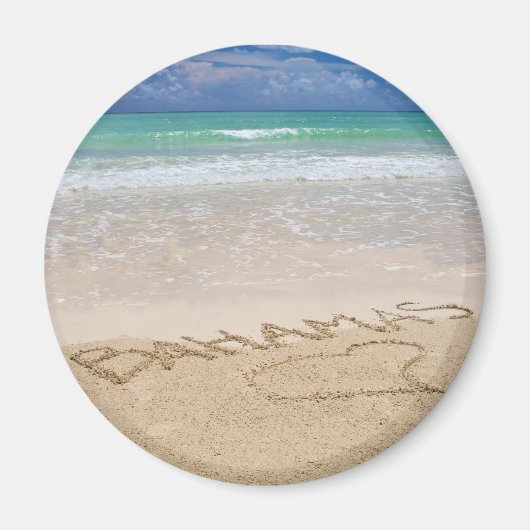 人生はビーチ マグネット (正面)