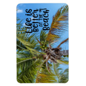 人生はビーチ マグネット (縦)