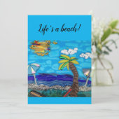 人生はビーチ(招待感謝してい、あなた、空白のカード) (スタンド正面)