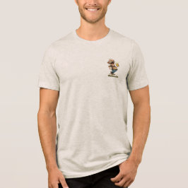 人生はビールでできている 面白いビール カートゥーンTシャツ トライブレンドTシャツ