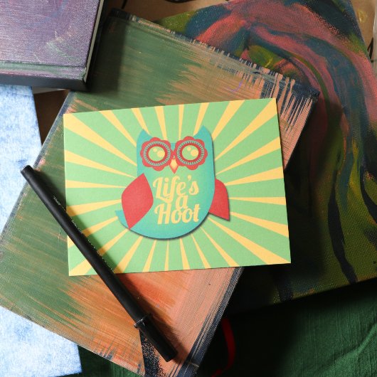 人生はフーフクロウ ポストカード