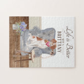 人生はブリタニーだ ジグソーパズル (横)