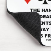 人生はブリッジ決定論の自由な意志のゲーム マウスパッド (コーナー)