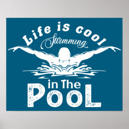人生はプールクールの恋人たちのポスターに入っている ポスター