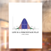 人生はベルの曲線の統計の遊ユーモアのパーセンテージである ウィンドウサイン (シート2)