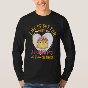 人生はホエックcavyキッズギニブタとして良いギニー tシャツ
