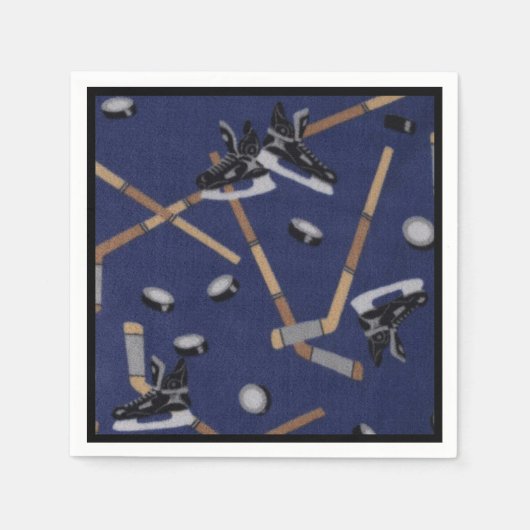 人生はホッケーだ スタンダードカクテルナプキン (正面)