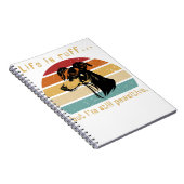 人生はラフだ…でも私はまだポーシティブでポジティブだ ノートブック (右側)