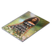 人生はレースではない黒人女性アート ノートブック (左側)