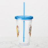 人生はレースではなく、旅だ アクリルタンブラー (右)