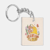 人生はレースではなく、旅だ キーホルダー (正面左)