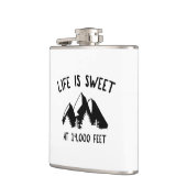 人生は一万4000人の足に甘い フラスク (左)