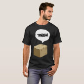 人生は不思議なウォーレンのシャツ・シュリンディンガーの猫 Tシャツ (正面フル)