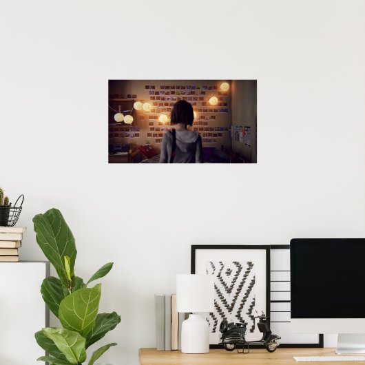 人生は不思議な写真 ポスター (ホームオフィス)